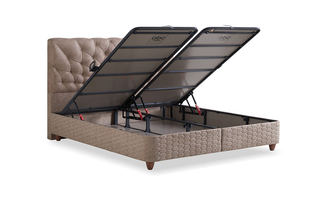 Pat Ocaliptus, pat cu ladă de depozitare