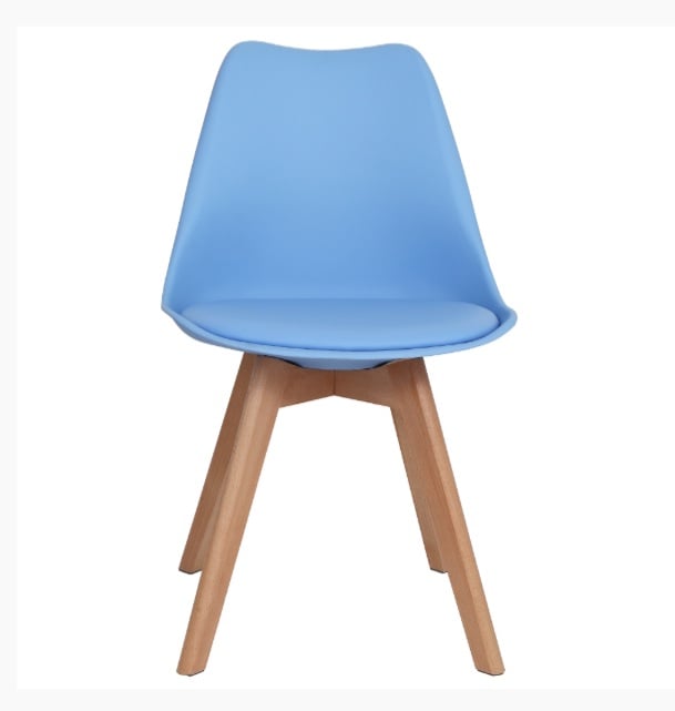 Scaun Celia, cadru lemn fag - imitatie piele