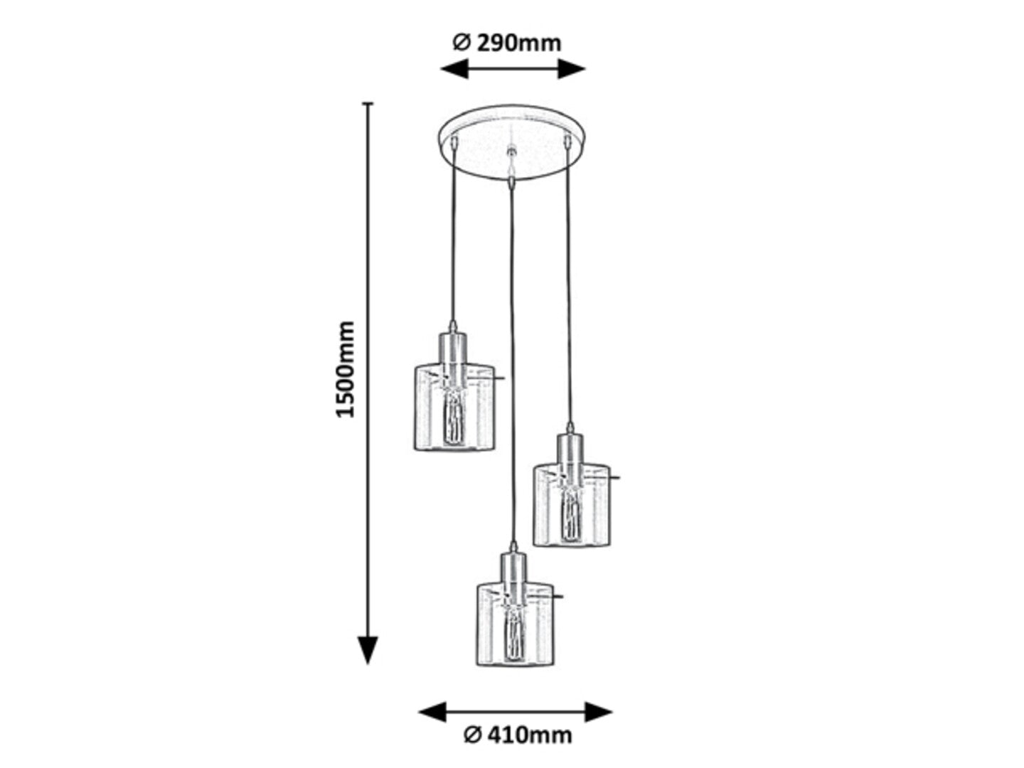 Pendul triplu Donati 5223