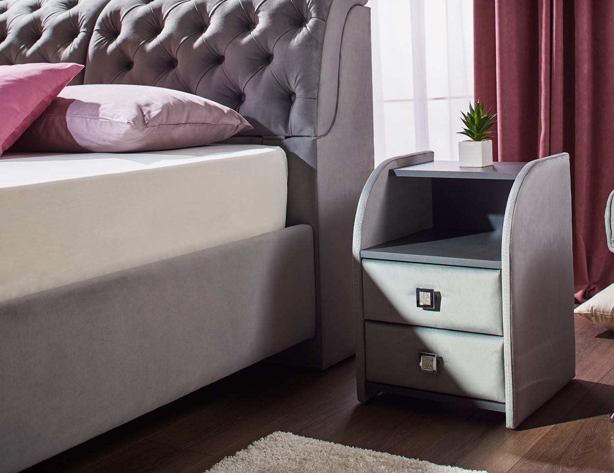 Pat Dayana, pat cu ladă de depozitare