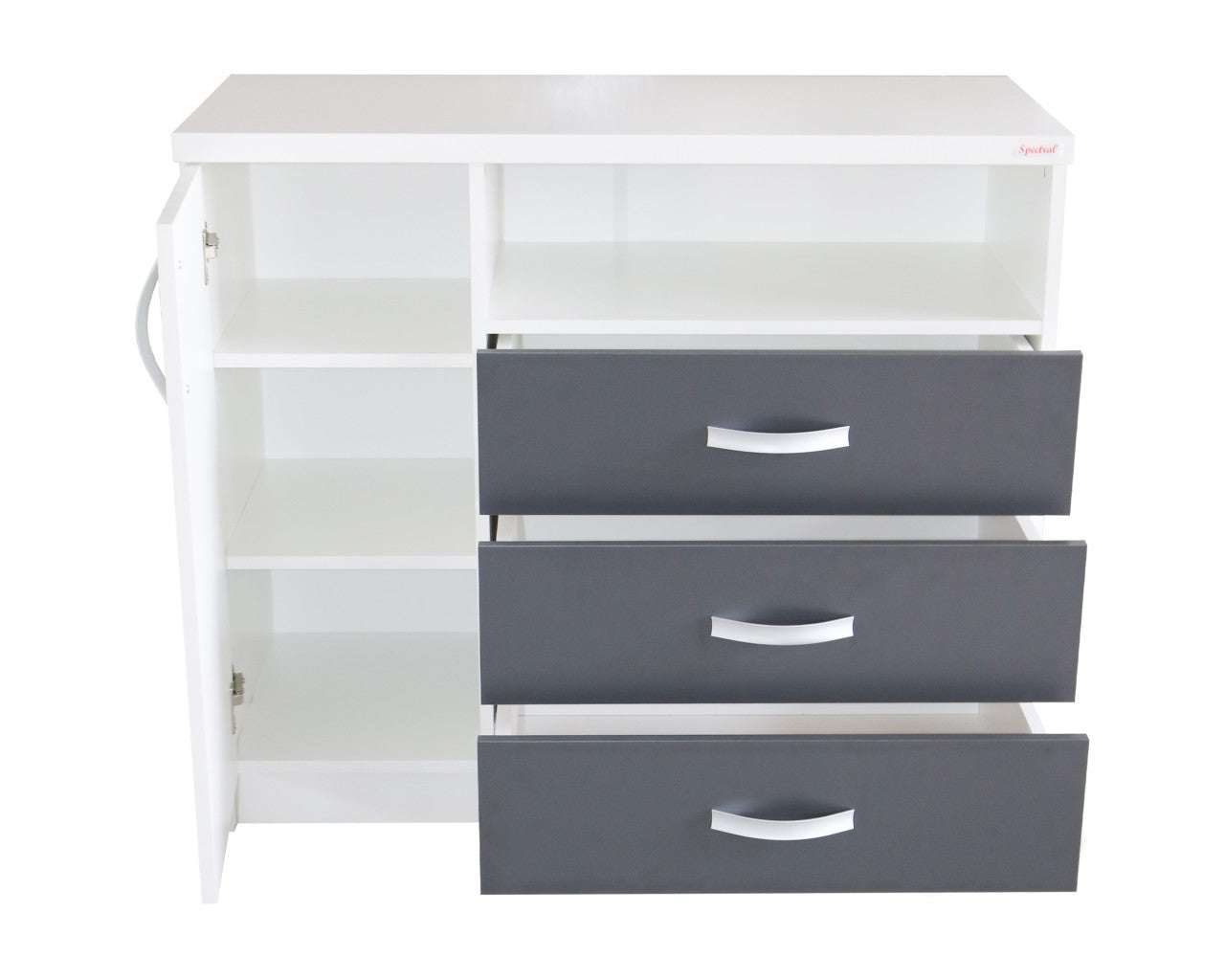 Comodă 1 ușă 3 sertare Milano