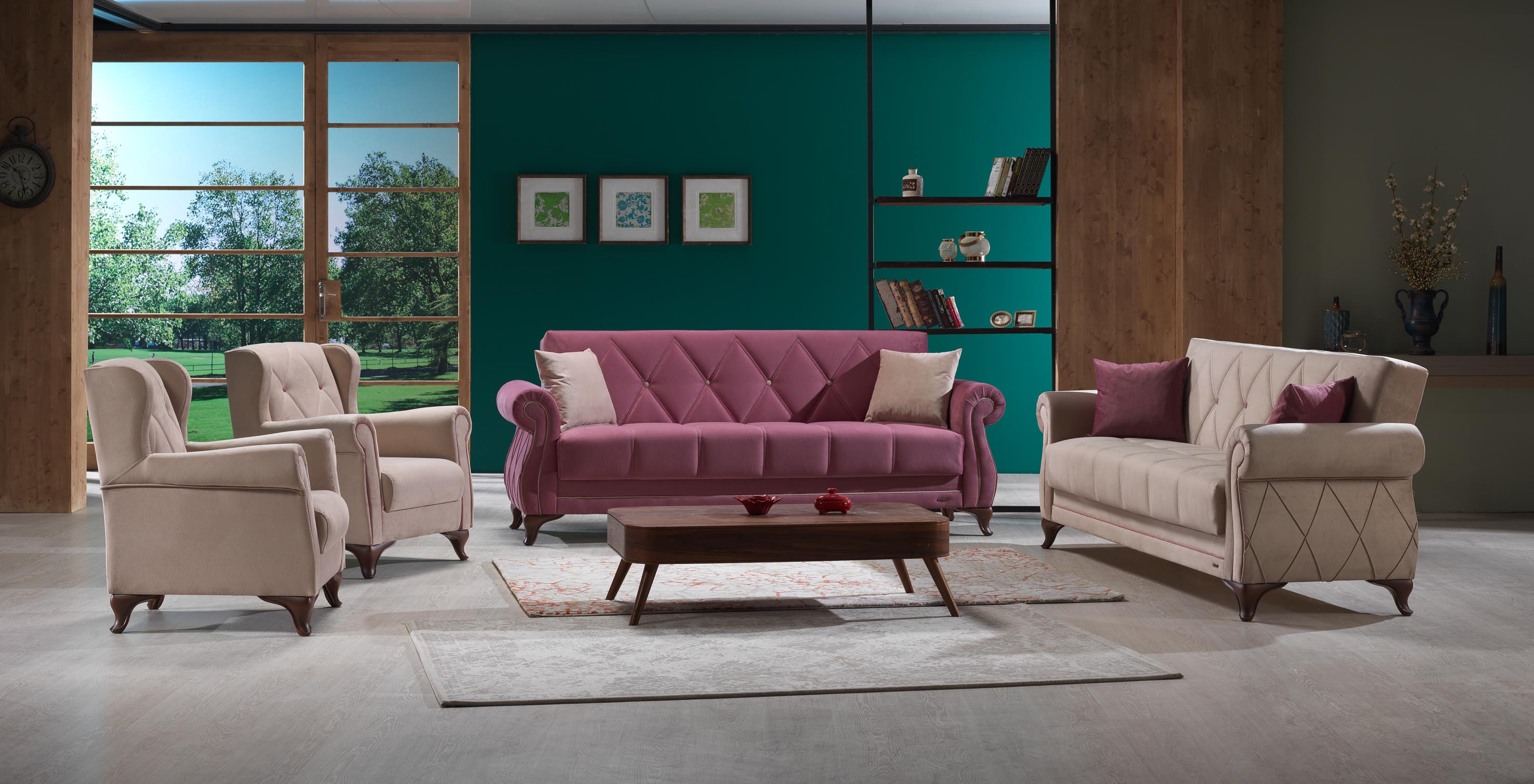 Canapea extensibilă 3 locuri Vivaldi